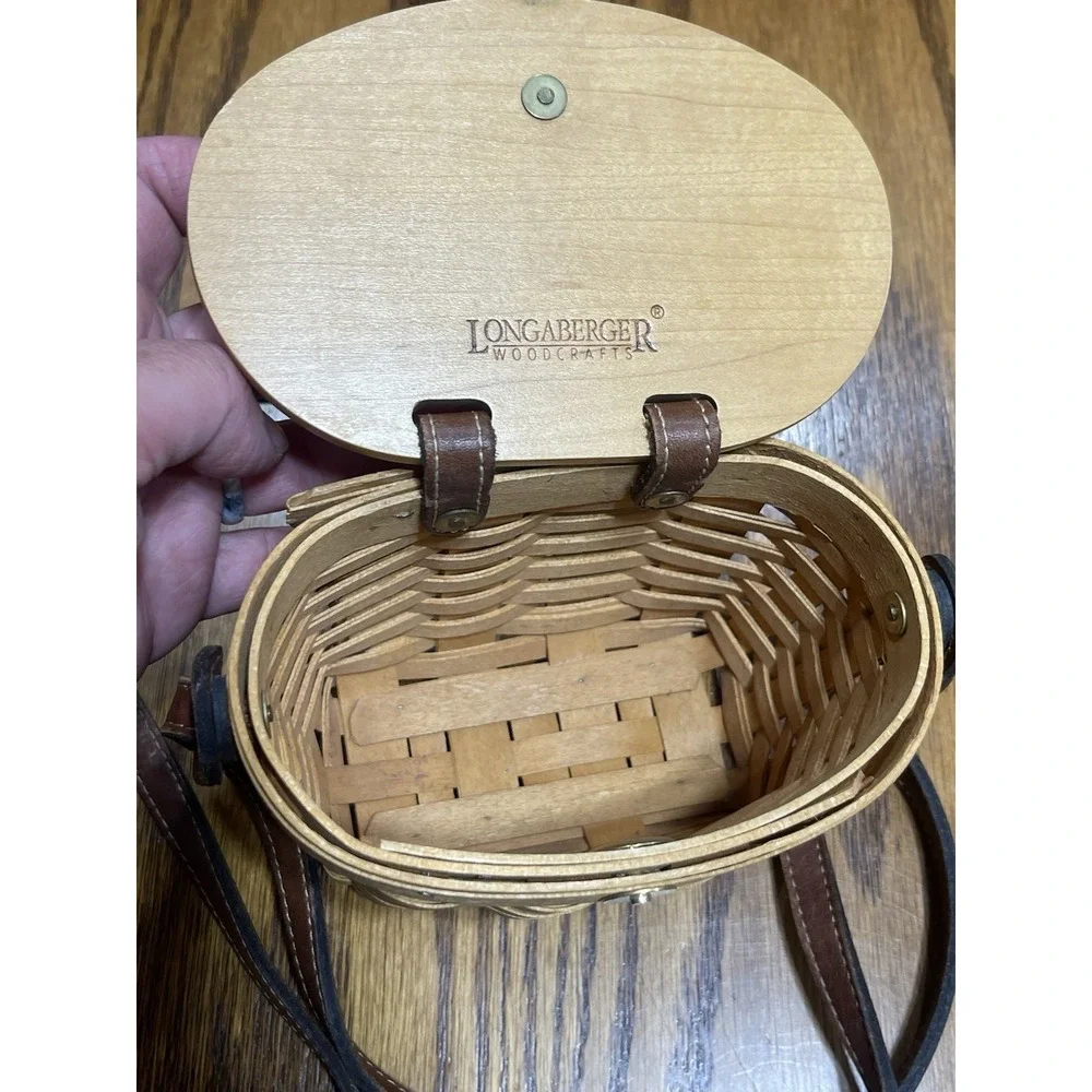 Longaberger Collector's Club Edition Small Purse Saddlebrook Basket Vintage